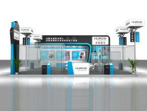 美国赫克展台3D模型