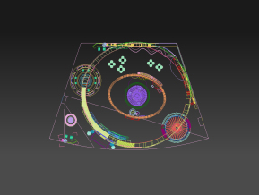 山西展览3D模型