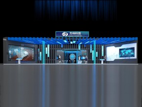 方玮科技展台3D模型