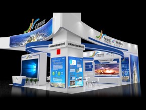 济南先行区展台3D模型