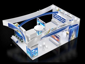 济南先行区展台3D模型