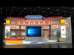 农业农村厅展台模型