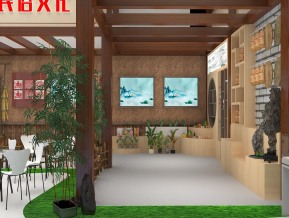 农业农村厅展台模型