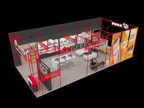 新浪微博展台模型