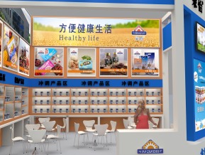 荣怡展台模型