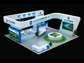 长江环保展览模型
