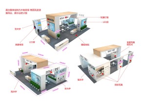 京东方展览模型