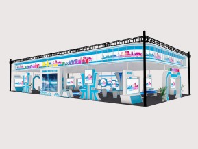 河南展台招商科技展台设计