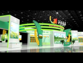 洞庭香米湖南粮油展
