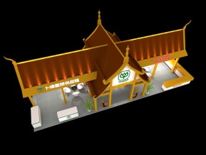 泰国王虾展览模型