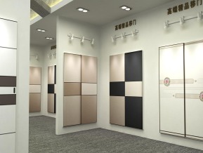 凡华门业展览模型
