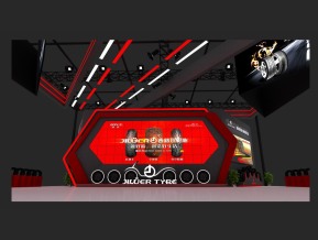 吉路尔轮胎展览模型