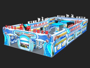 芜湖展台模型