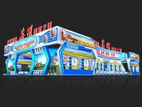 芜湖展台模型
