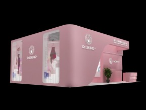 兰树化妆品展览模型