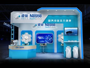 雀巢展览模型