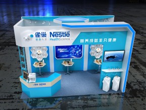 雀巢展览模型