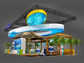 斐济群岛展览模型