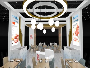 台馔食品展览模型