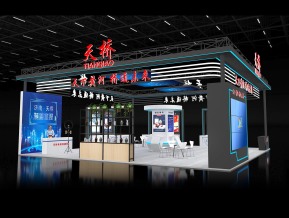 天桥展览模型