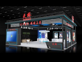 天桥展览模型