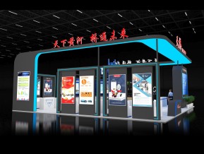 天桥展览模型
