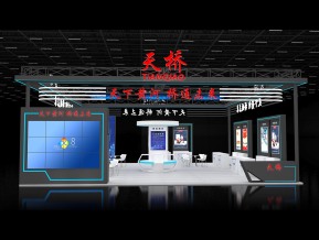 天桥展览模型