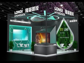 隆基氢能展览模型