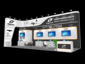 特力科信息展览模型