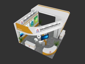 深蓝动保展览模型
