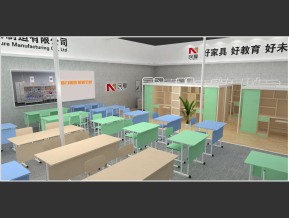 民意家具展览模型