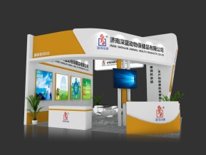 深蓝动保展览模型
