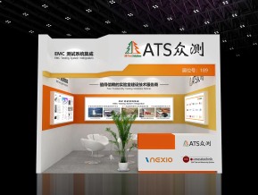 众测展台模型