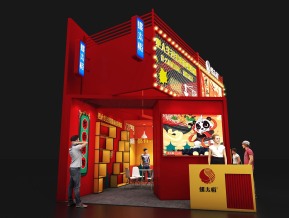 螺太极展台模型