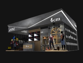 4cm展台模型