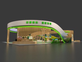 绵阳农博会展览展示展台模型