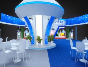 广东金融展览模型