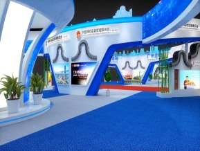 广东金融展览模型