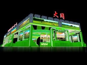 大同展台模型