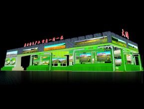大同展台模型
