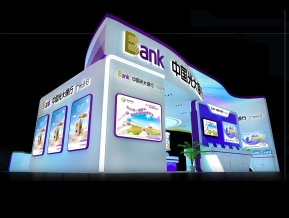 光大银行展览模型