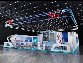 中国联通通信通讯移动5G网络展览