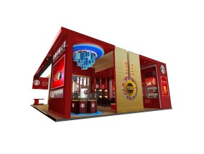 劲酒展台模型