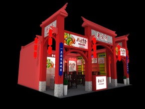 鲁味斋展览模型