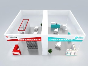 思翔猪仙子展台模型