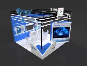 百拓信息展览模型