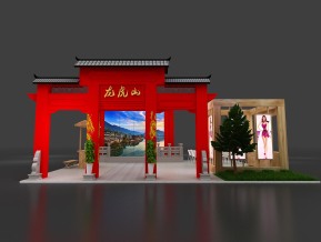 龙虎山展览模型