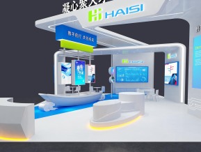 海思政府展览模型图片