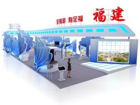 福建展览模型