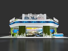 DIANJIANG垫江展台模型